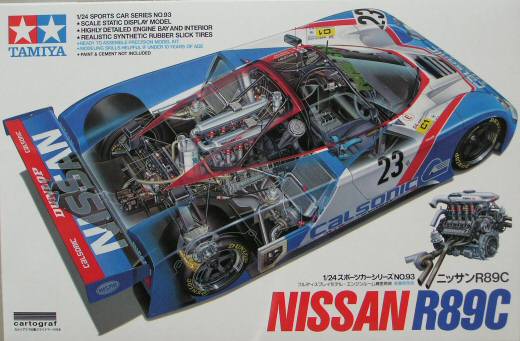 Tamiya - Nissan R89C