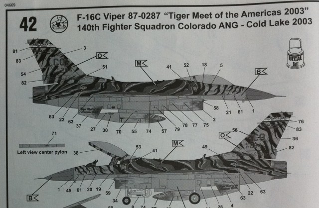 Revell - Lockheed Martin F-16C "Tigermeet 2003"