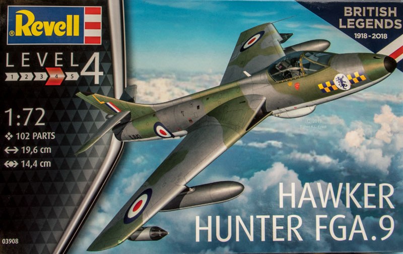 Revell - Hawker Hunter FGA.9