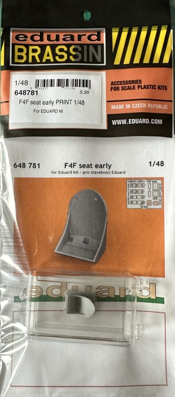 Eduard Brassin - F4F seat early PRINT