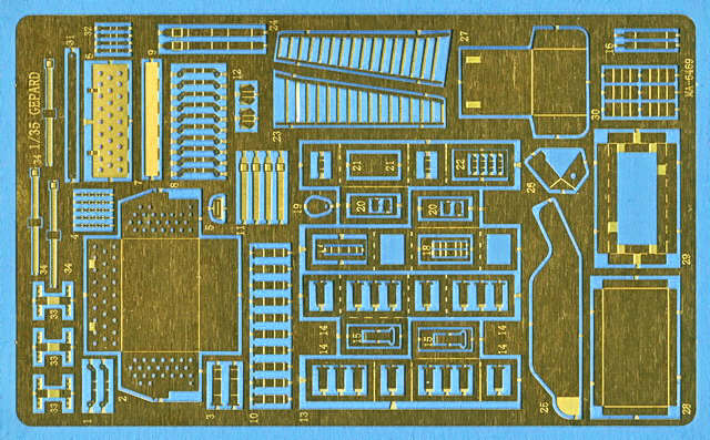 PE-Platine für den GEPARD 