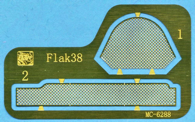 PE-Teile für die 2cm Flak