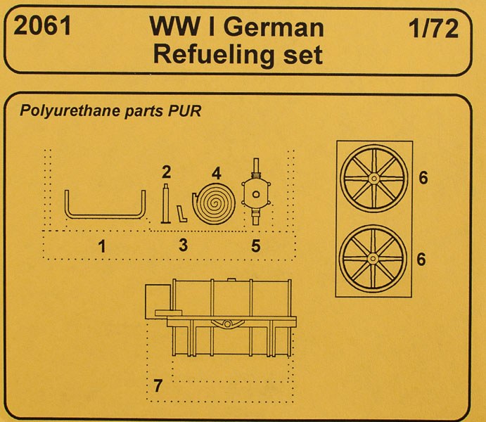 CMK - WWI German Refueling Set