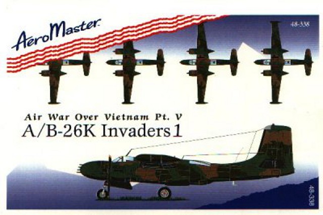 Aeromaster Decals - Air War over Vietnam Pt. V: A/B-26 K Invaders Pt 1