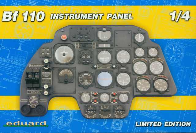 Eduard Bausätze - Bf 110 Instrument panel