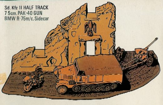 Matchbox - Sd.Kfz II Half Track