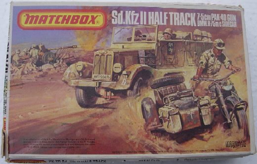 Matchbox - Sd.Kfz II Half Track