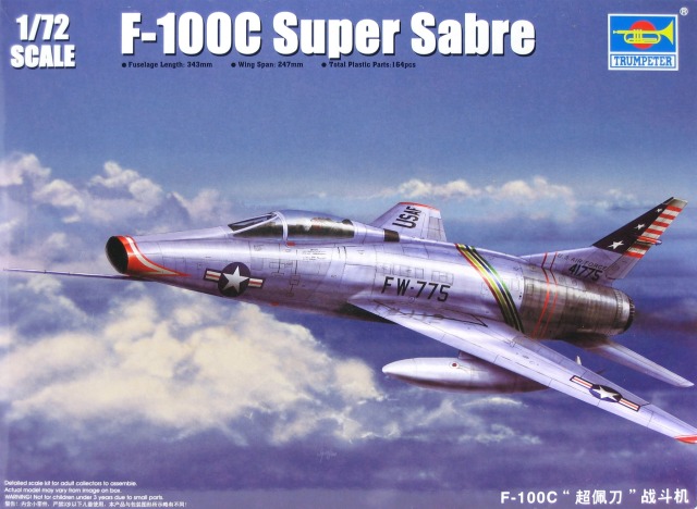 Trumpeter - F-100C Super Sabre