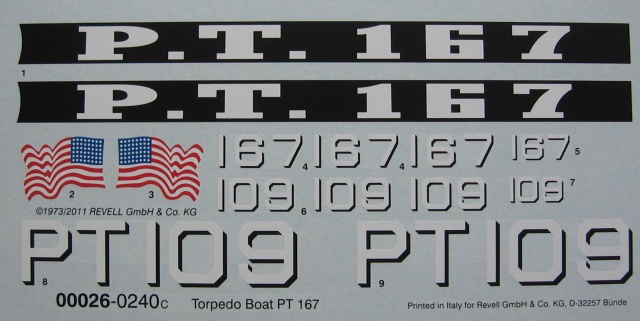 Revell - Torpedo Boat PT 167