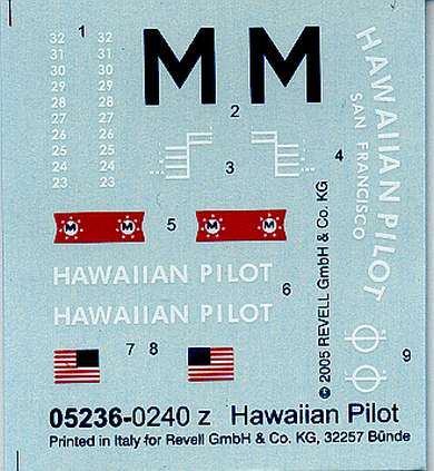 Revell - C-3 Freighter "Hawaiian Pilot"