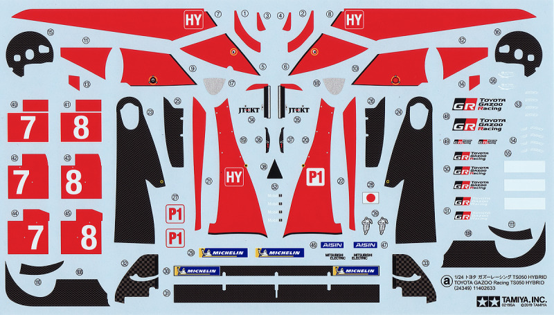 Tamiya - Toyota Gazoo Racing TS050 Hybrid