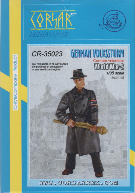 Corsar Rex Miniatures - German Volkssturm