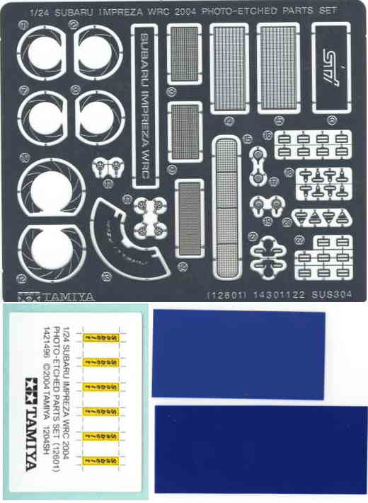 Tamiya - Photo Etched Parts Set