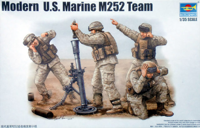 Trumpeter - Modern U.S. Marine M252 Team