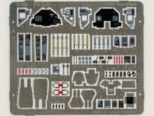 Eduard Ätzteile - Mirage 2000D interior S.A. ZOOM