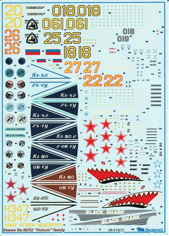 Begemot - Ka-50 / 52 „Hokum“ Family