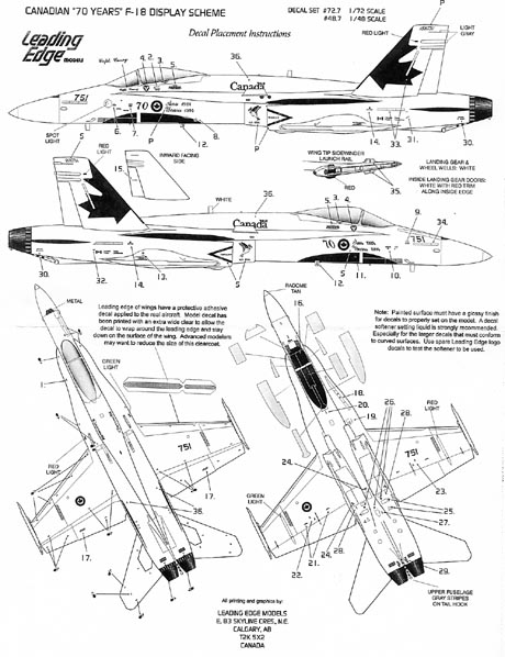 Leading Edge - CANADIAN 70 YEARS F-18 SPECIAL