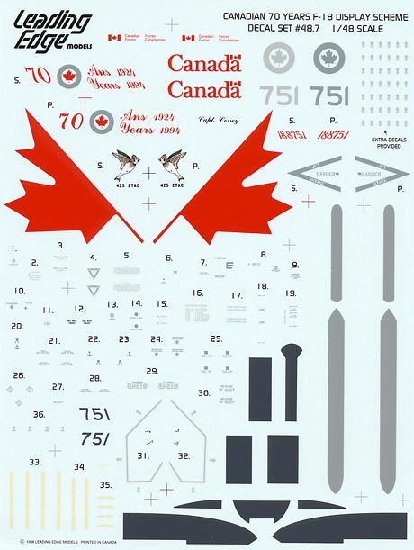 Leading Edge - CANADIAN 70 YEARS F-18 SPECIAL