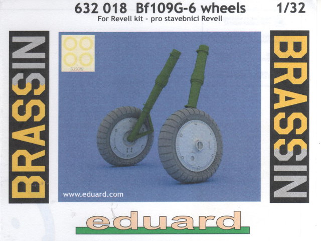 Eduard Brassin - Bf109G-6 wheels