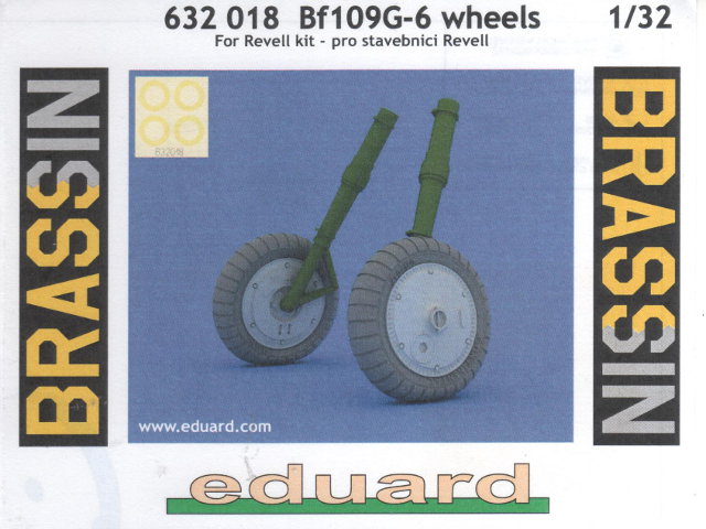 Eduard Brassin - Bf109G-6 wheels