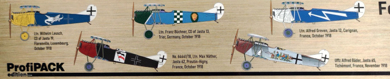 Eduard Bausätze - Fokker D.VII (OAW) – ProfiPack 