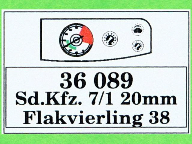 Druckbogen mit den Anzeigeinstrumenten fürs Armaturenbrett