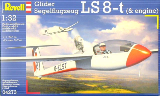 Revell - Glider Segelflugzeug LS8-t (& engine)