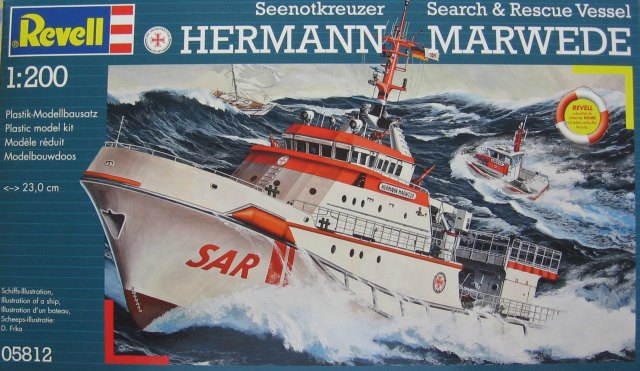 Revell - Seenotkreuzer Hermann Marwede