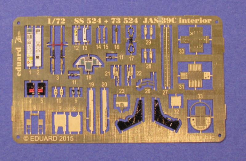 Eduard Ätzteile - JAS-39C S.A.