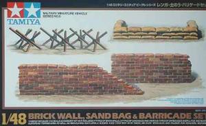 Brick Wall, Sand Bag & Barricade Set