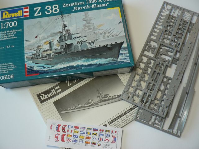 Revell - Z 38 Zerstörer 1936 A (Mob) "Narvik-Klasse"