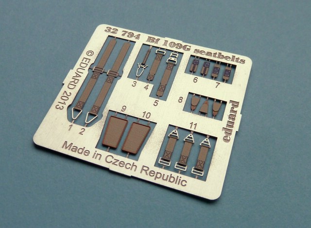 Eduard Ätzteile - Bf 109G Seatbelts