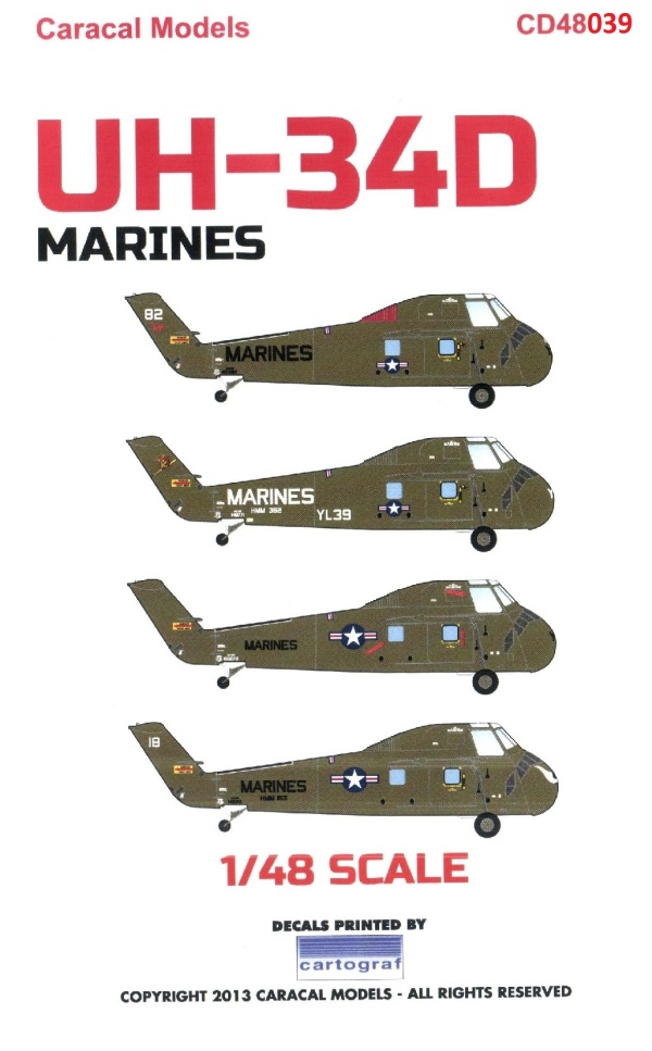 Caracal Models - Sikorsky UH-34D US Marines