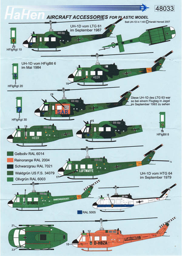 HaHen - Bell UH-1D