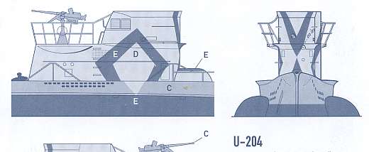 U.L.A.D. - Decalsatz für Revell U-Boot VII-C