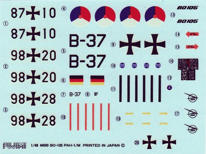 Fujimi - MBB Bo 105 PAH-1/M