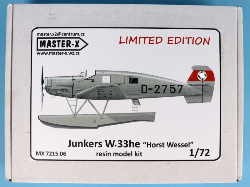 Master-X - Junkers W 33he D-2757