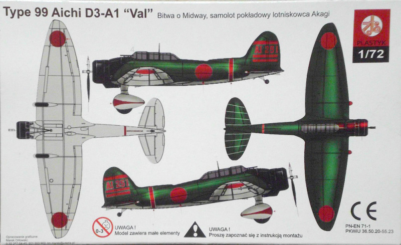 ZTS Plastyk - Type 99 Aichi D3-A1 Val Midway