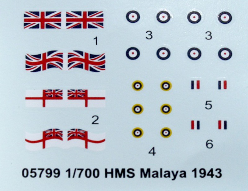 Trumpeter - HMS Malaya 1943