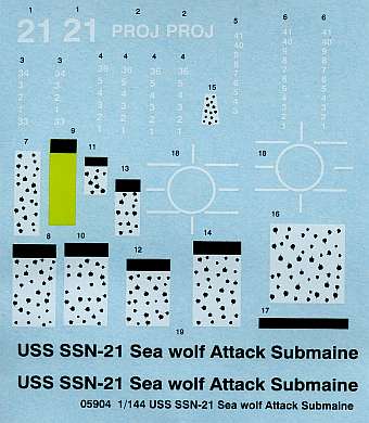 Trumpeter - USS SSN-21 Seawolf Attack Submarine