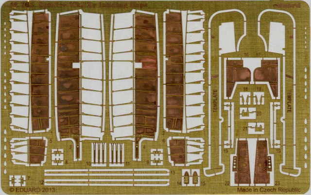 Eduard Ätzteile - Spitfire Mk.IXc landing flaps
