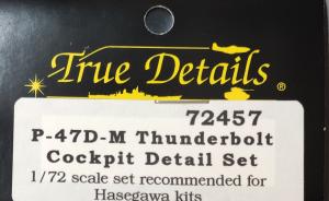 Bausatz: P-47D-M Thunderbolt Cockpit Detailset