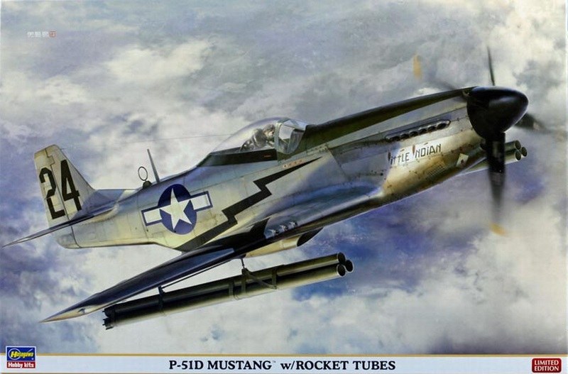 Hasegawa - P-51D Mustang w/Rocket Tubes