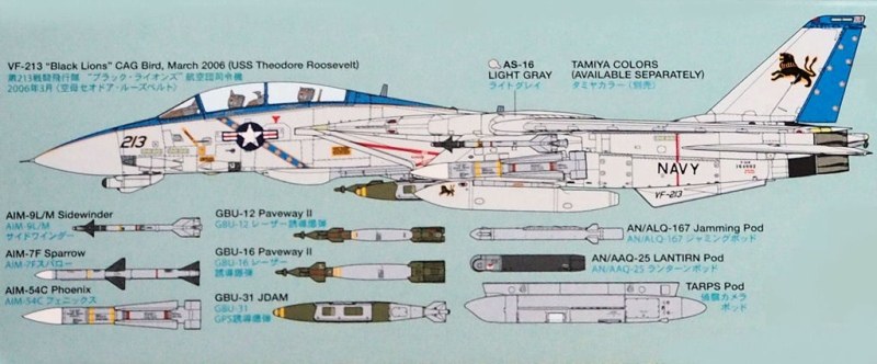 Tamiya - Grumman F-14D Tomcat