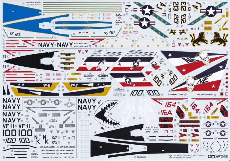 Tamiya - Grumman F-14D Tomcat