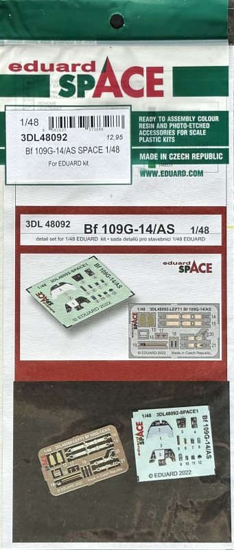 Eduard - Bf 109G-14/AS space