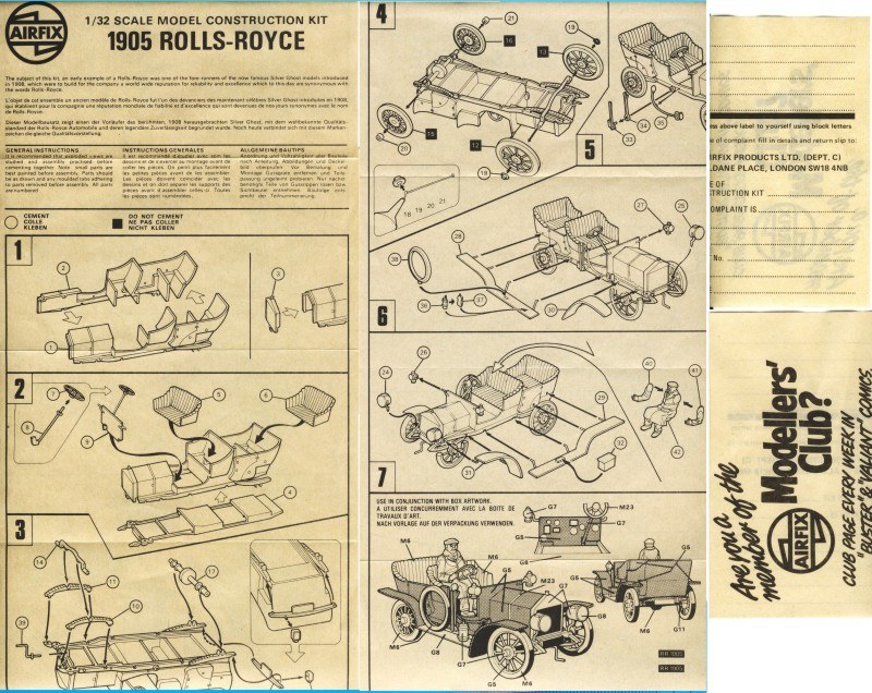 Airfix - 1905 Rolls Royce