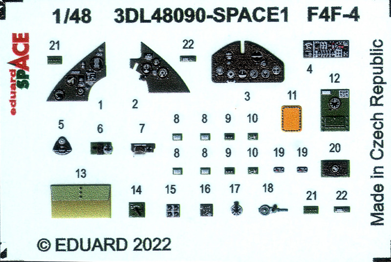 Eduard - F4F-4 Wildcat early space