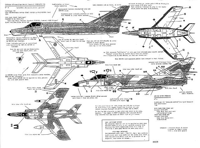 Carpena - Dassault Super Etendard + Etendard IVM/IVP