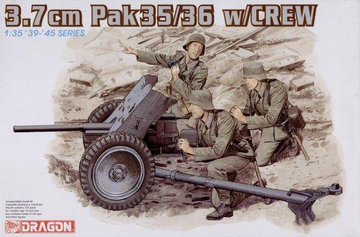 Dragon - 3,7 cm PaK w/Crew